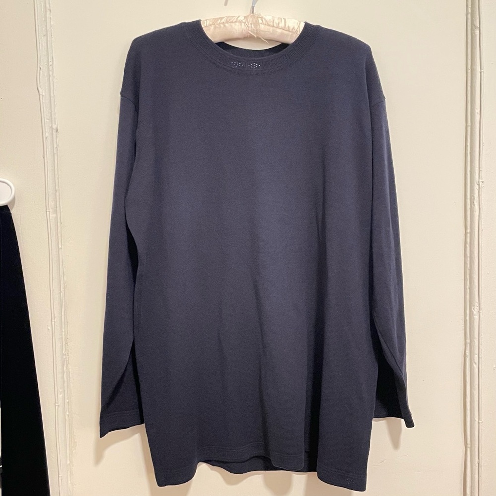 100% wool sweater